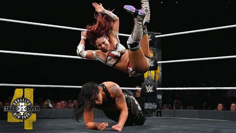 Kairi Sane's elbow drop rivals the legendary Randy Savage